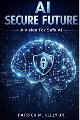 Cover of AI Secure Future: A Vision for Safe AI by Patrick M. Kelly Jr.